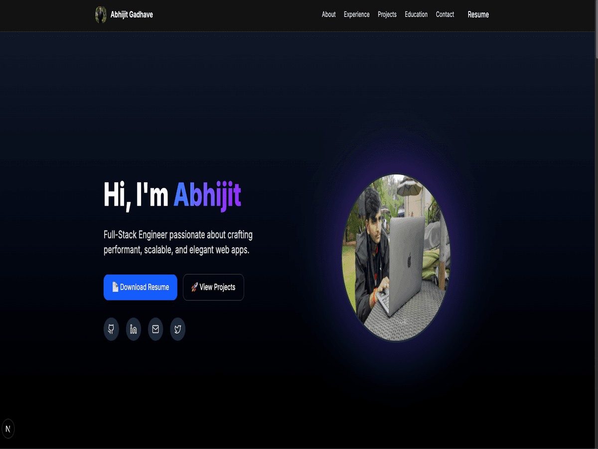 Portfolio Website